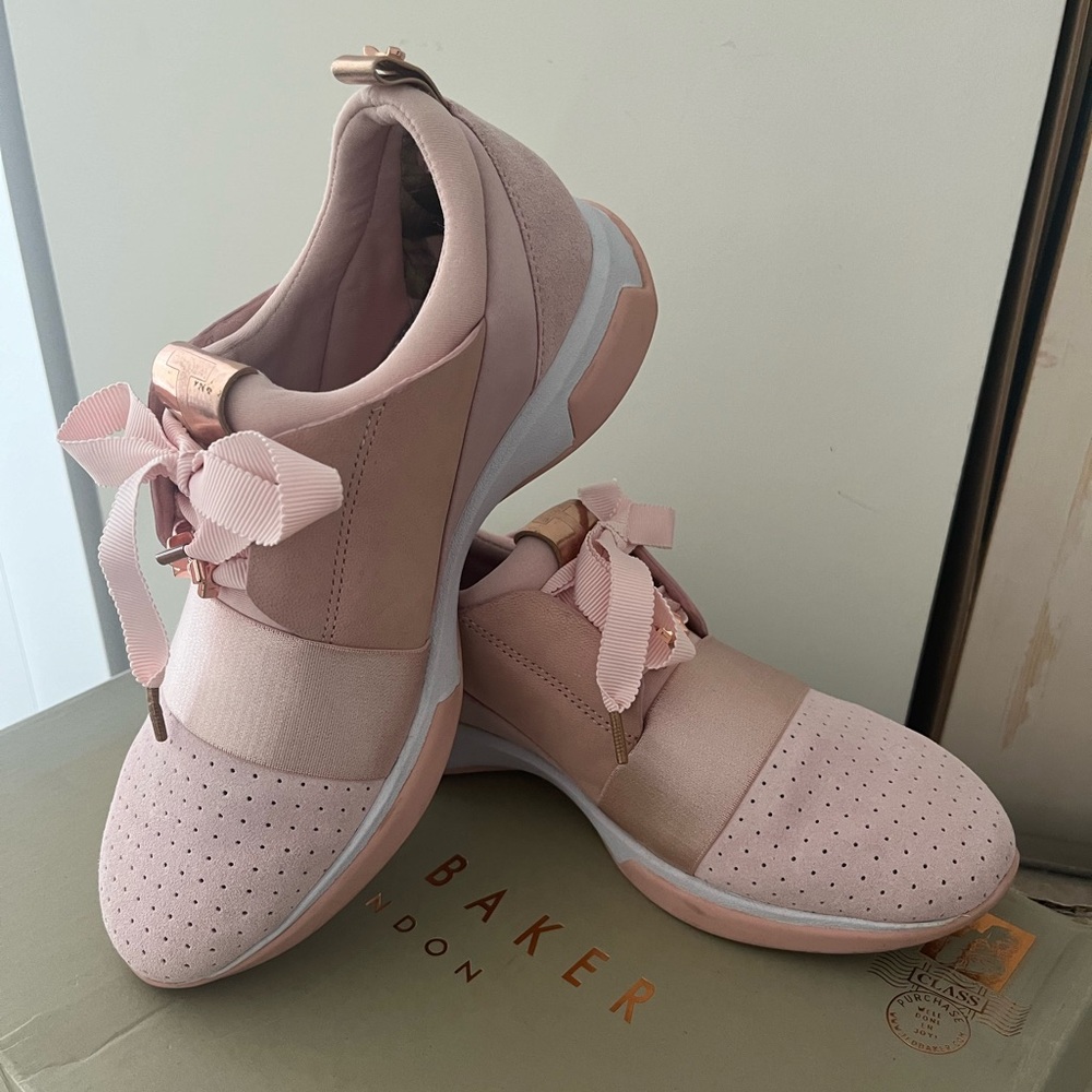 Ted Baker Cepa Pink Sneakers - Size 5/5.5